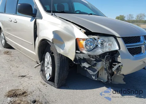 2013 Dodge Grand Caravan Se из США, поврежденный, VIN 2C4RDGBG3DR613398